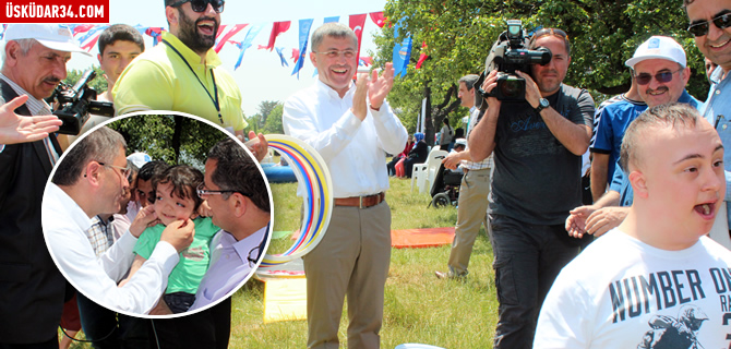 skdar'da festival gibi engelli piknii