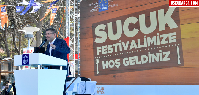 skdar Sucuk Festivali'ne youn ilgi