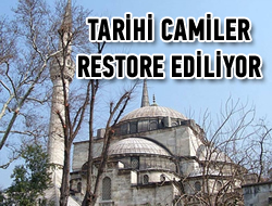 skdar'da tarihi camiler restore ediliyor