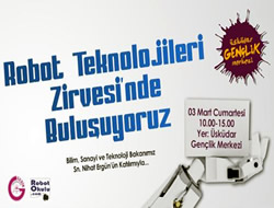 Robot Teknolojileri Zirvesi skdar'da yaplacak