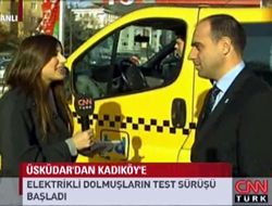 skdar'dan Kadky'e elektrikli dolmu