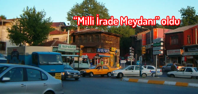 Kskl Meydan'nn ad ''Milli rade Meydan'' olarak deitirildi