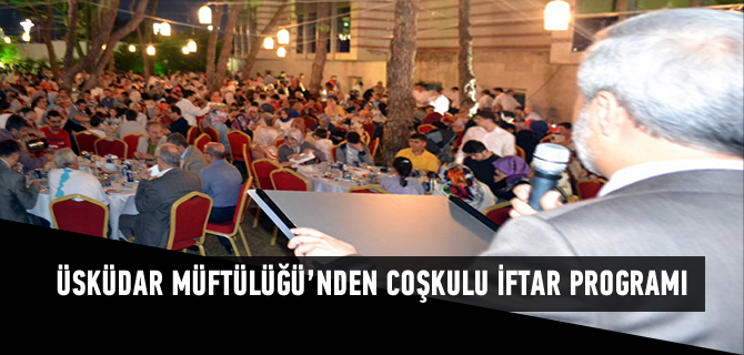 skdar Mftl cokulu iftar program dzenledi