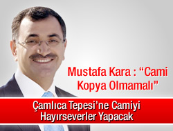 amlca'ya Camiyi Hayrseverler Yapacak