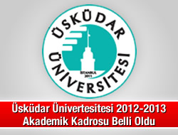 skdar niversitesi'nde kadro tamam