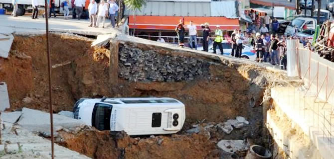 skdar'da AVM inaatnda gk