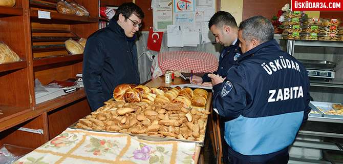 Üsküdar'da Ekmek Fırınlarına sıkı takip