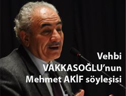 ''Mehmet Akif'i Model Gstermeliyiz''