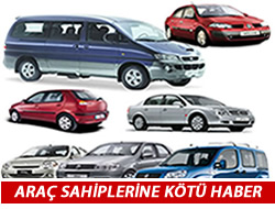 Vergi Borcu Oan Araç Sahiplerine Kötü Haber