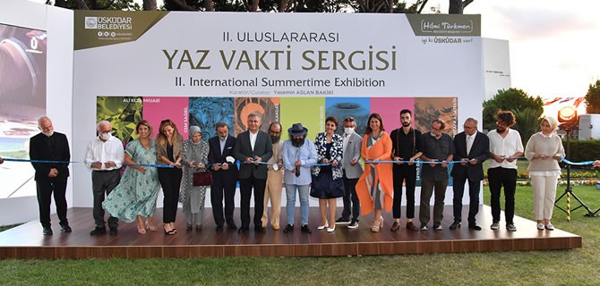 ''2. Uluslararası Yaz Vakti Sergisi'' Üsküdar'da Sanatseverlerle buluştu