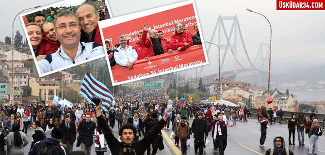 İstanbul Maratonu muhteşem görüntülerle tamamlandı