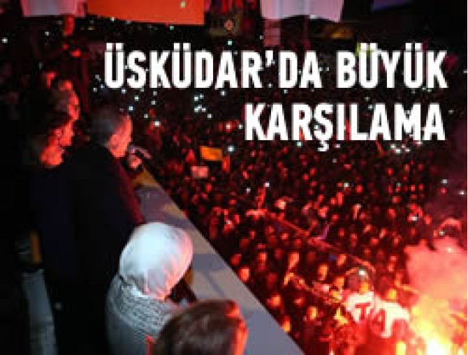 Başbakan Erdoğan, Üsküdar'da halka seslendi