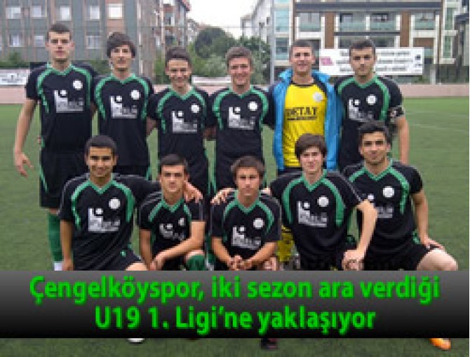 Çengelköyspor'ün gençleri 1. Lig'e doğru