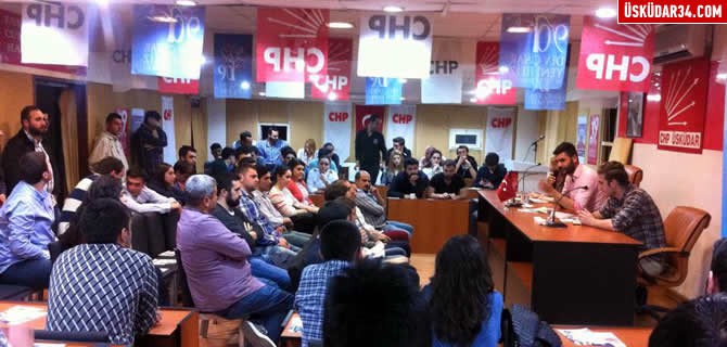CHP Üsküdar Gençlik örgütünden örgüt toplantısı