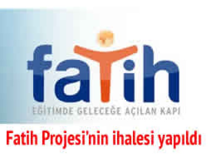 Fatih Projesi'nin ihalesi yapıldı
