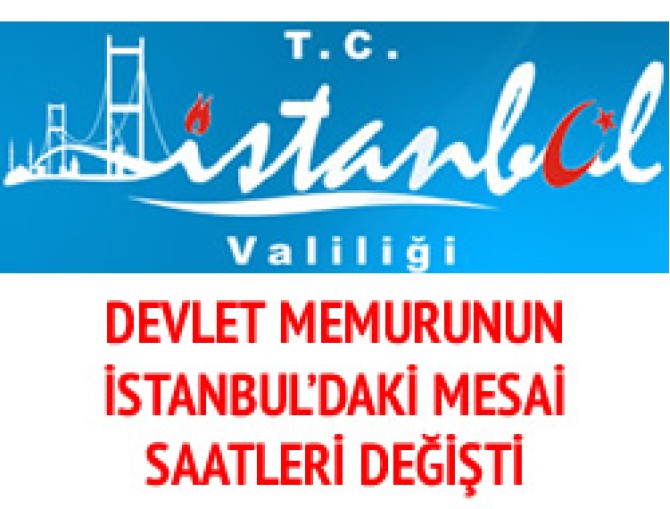 İstanbul'da Mesai Saatleri Değişti