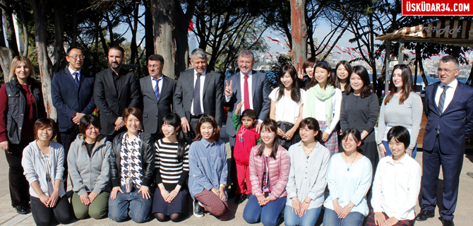 Japon Mimar adayları Üsküdar'ı ziyaret etti