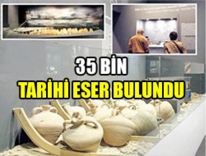 Marmaray'ın kazı bilançosu 35 bin tarihi eser