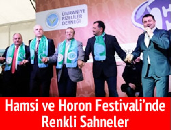 Karadenizliler Hamsi ve Horon Festivali'nde Buluştu