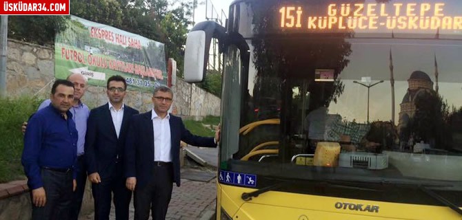 Üsküdar'a yeni otobüs hattı: 15İ