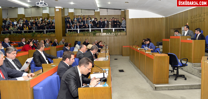 Üsküdar Belediye Meclisi Kasım ayı toplantısına yoğun ilgi