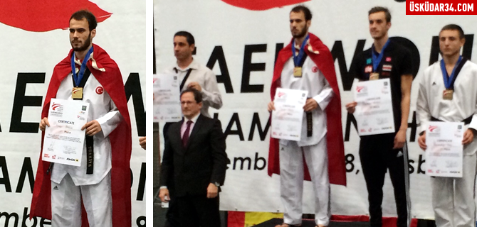 Üsküdar Belediyesi Sporcusu Berkcan Süngü Avrupa Şampiyonu oldu