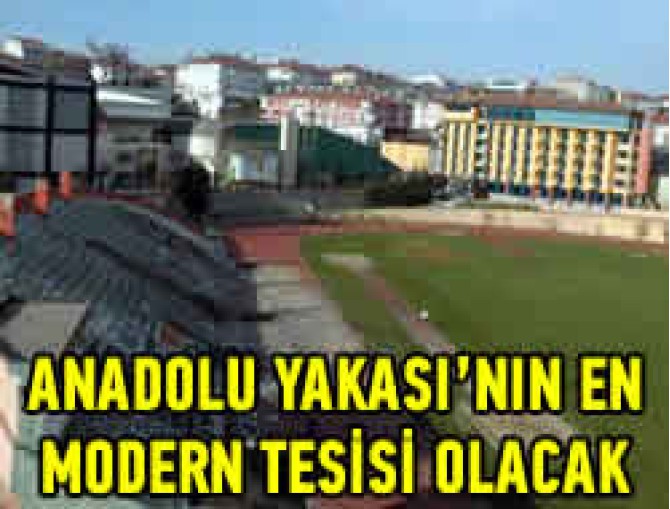 Anadolu Yakası'nın En Modern Spor Tesisi Olacak
