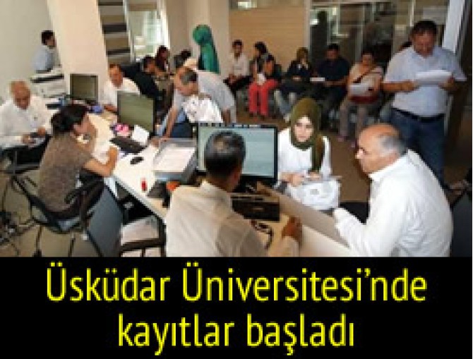 Üsküdar Üniversitesi'nde kayıt heyecanı başladı
