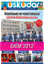 skdar Belediyesi Aylk Haber Blteni - Ekim 2012