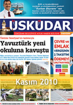 skdar Belediyesi Aylk Haber Blteni - Kasm 2010