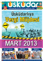 skdar Belediyesi Aylk Haber Blteni - Mart 2013