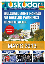 skdar Belediyesi Aylk Haber Blteni - Mays 2013