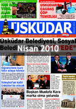 skdar Belediyesi Aylk Haber Blteni - Nisan 2010