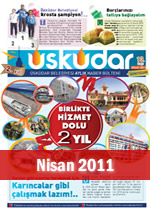 skdar Belediyesi Aylk Haber Blteni - Nisan 2011