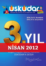 skdar Belediyesi Aylk Haber Blteni - Nisan 2012