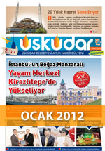 skdar Belediyesi Aylk Haber Blteni - Ocak 2012