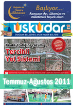 skdar Belediyesi Aylk Haber Blteni - Temmuz/Austos 2011